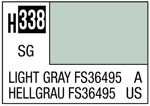 Mr. Color 338 Semi Gloss Light Gray FS36495 10ml, GSI