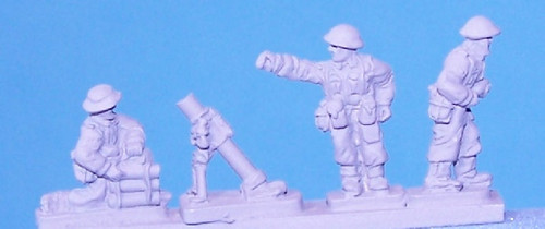 PIG080120 - BRITISH 3 MORTARS (EARLY WAR) PIG080120 - BRITISH 3 MORTARS (EARLY WAR)