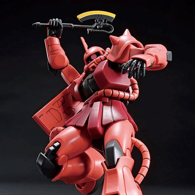 HGUC #234 - MS-06S Zaku II Char Custom - Brookhurst Hobbies