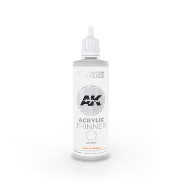 AK11500 100ml Acrylic Paint Thinner 3rd Special Diluent Liquid for