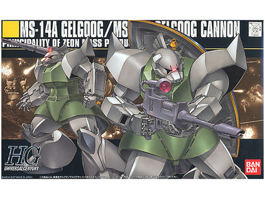 G CCG まとめ 1/144 HGUC #076 - Mass Production Gelgoog / Cannon Type - 0079