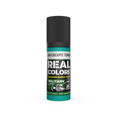RUSS-K グリーンフィン 8inch RC980 - Real Colors Russian Cockpit Torquoise 17ml. - Brookhurst