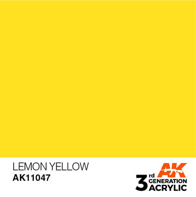 3G 047 - Lemon Yellow - AK11047 - Brookhurst Hobbies