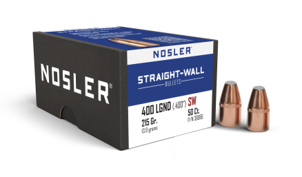 Nosler 40 Caliber (0.400") 215gr Protected Point Solid Base®  With Cannelure 50 ct