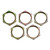 Dillon Die Lock Ring Zinc (Package of 5)