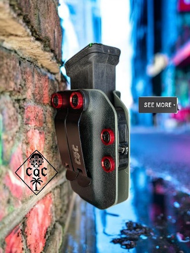 Close Quarters Carry single IWB magazine carrier with hex-head adjustable retention device