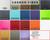 Close Quarters Carry carbon fiber Kydex holster color options including white, FDE, coyote, OD green, black, gray, blue, purple, green, pink, red, orange and metallic finishes.