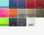 Standard Kydex color swatches for Close Quarters Carry dual-layer IWB magazine carriers