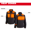 Milwaukee 234B-21S M12 Women's Heated AXIS Jacket Kit Black Small