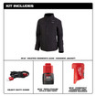 Milwaukee 234B-21S M12 Women's Heated AXIS Jacket Kit Black Small