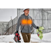Milwaukee 306G-21S M12 Heated Hoodie Kit Gray Small