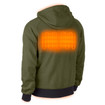 Milwaukee 306GN-20M M12 Heated Hoodie Green Medium