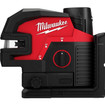 Milwaukee 3624-21 M12 Green Cross Line & 4-Points Laser Kit