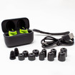 ISOtunes IT-15 FREE Aware True Wireless Bluetooth Earbuds Safety Green With Ambient Listening Technology
