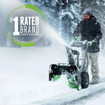 EGO SNT2405 POWER+ 24 In. 2 Stage Snow Blower Kit (7.5Ah)