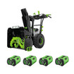 EGO SNT2406-4 POWER+ 24 In. 2 Stage Snow Blower Kit (10Ah X 4)