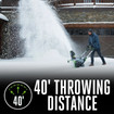 EGO SNT2112 POWER+ PEAK POWER 21 In. Snow Blower With Steel Auger (5Ah)