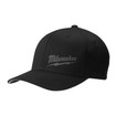 Milwaukee 504B FLEXFIT Black Fitted Hat S/M