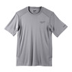 Milwaukee 414G WORKSKIN Lightweight Base Short Sleeve Gray 2X