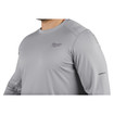 Milwaukee 415G WORKSKIN Lightweight Base Long Sleeve Gray 3X