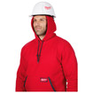 Milwaukee 350R HEAVY DUTY Pullover Hoodie Red XL