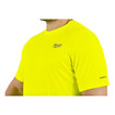 Milwaukee 414HV WORKSKIN Lightweight Base Short Sleeve Hi Vis XL