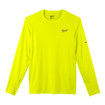 Milwaukee 415HV WORKSKIN Lightweight Base Long Sleeve Hi Vis M