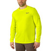Milwaukee 415HV WORKSKIN Lightweight Base Long Sleeve Hi Vis S