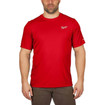 Milwaukee 414R WORKSKIN Lightweight Base Short Sleeve Red 2X