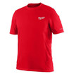 Milwaukee 414R WORKSKIN Lightweight Base Short Sleeve Red 3X