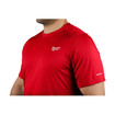Milwaukee 414R WORKSKIN Lightweight Base Short Sleeve Red 3X