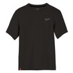 Milwaukee 603B Hybrid Work Tee Short Sleeve Black L