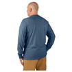 Milwaukee 604BL Hybrid Work Tee Long Sleeve Blue 2X
