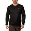 Milwaukee 415B WORKSKIN Lightweight Base Long Sleeve Black L