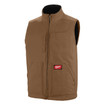 Milwaukee 801BR HEAVY DUTY Sherpa-Lined Vest Brown L