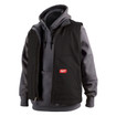 Milwaukee 801B HEAVY DUTY Sherpa-Lined Vest Black 3X