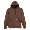 Milwaukee 351BR Midweight Pullover Hoodie Brown M