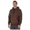 Milwaukee 351BR Midweight Pullover Hoodie Brown S