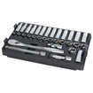 Milwaukee 48-22-9482 32PC 3/8" Drive Ratchet & Socket Set With PACKOUT Low-Profile Compact Organizer - Metric