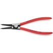 Knipex 4611A3 8 1/4 in. External Snap Ring Pliers-Forged Tips