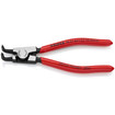 Knipex 4621A11 5 in. External 90 Angled Snap Ring Pliers-Forged Tips