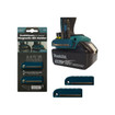 StealthMounts BH-MK-BLU-2 Bit Holder for Makita (2 Pack) Teal