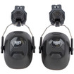 Klein 60502 Hard Hat Earmuffs, Full Brim Style