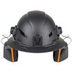 Klein 60502 Hard Hat Earmuffs, Full Brim Style