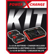 Einhell 3413273 36V 17 In Cordless Push Lawn Mower Kit