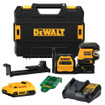 Dewalt DCLE34220G Cross Line 2 Spot Combo 12/20V Laser