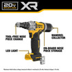 Dewalt DCF414GE2 20V MAX XR Brushless 1/4 in. Rivet Tool Kit