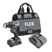 Flex FX1231-1A 24V 1/2" 2-Speed Compact Hammer Drill Kit