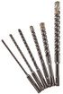 Milwaukee 48-20-7499 6-Piece MX4 4-Cutter SDS-Plus Rotary Hammer-Drill Bit Kit