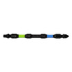 PHLiPBiT 16215-T25PH2x4 T25+PH2 4 in. Double Ended Impact Bit Lime/Blue